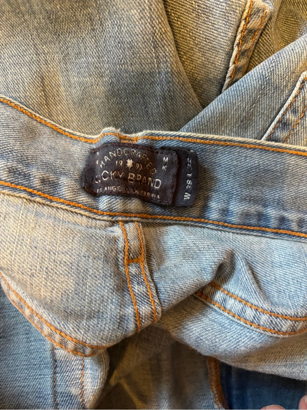 Lucky Brand Light Blue Straight Jeans